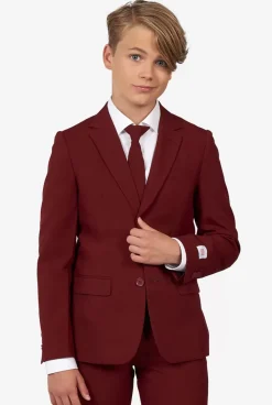 Discount OppoSuits Blazing Burgundy
