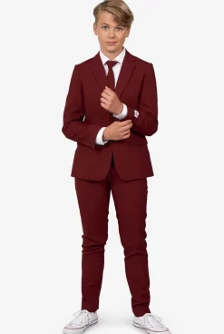 Discount OppoSuits Blazing Burgundy