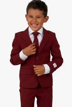 Fashion OppoSuits Blazing Burgundy
