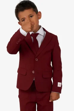 Fashion OppoSuits Blazing Burgundy