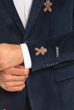 Clearance OppoSuits Christmas - X-Mas Icons - Navy
