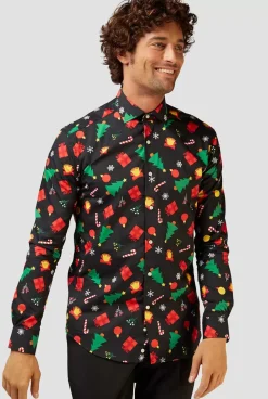 Best Sale OppoSuits Christmas Icons Black