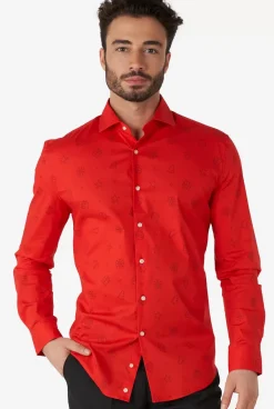 Fashion OppoSuits Christmas Icons Red