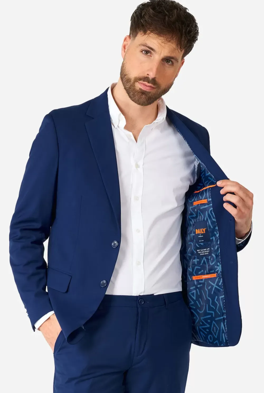 Cheap OppoSuits Daily Dark Blue