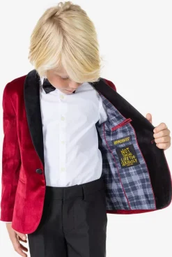 Fashion OppoSuits Dinner Jacket - Burgundy
