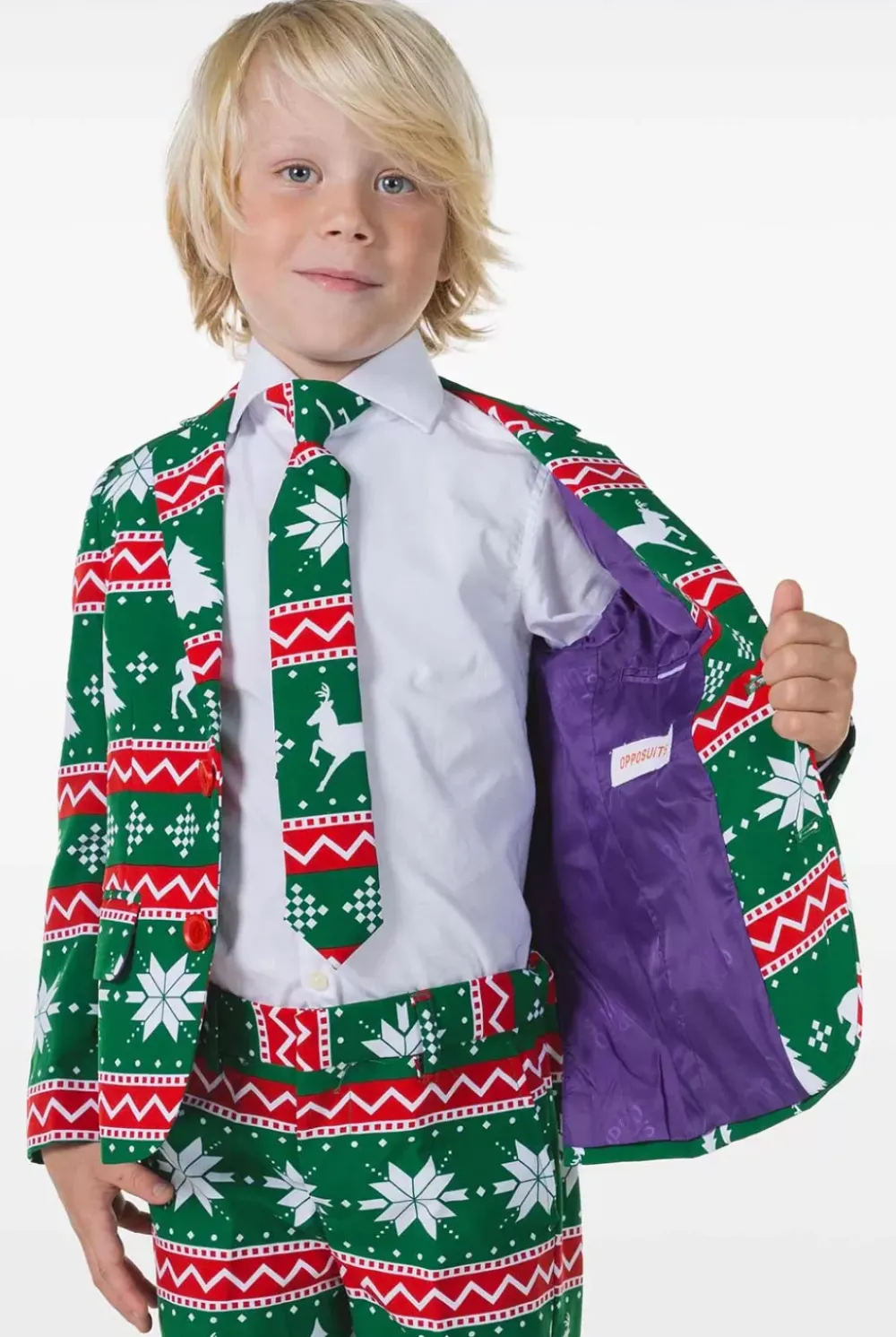 Discount OppoSuits Festive Green