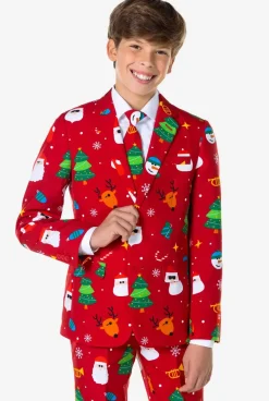 Fashion OppoSuits Festivity Red