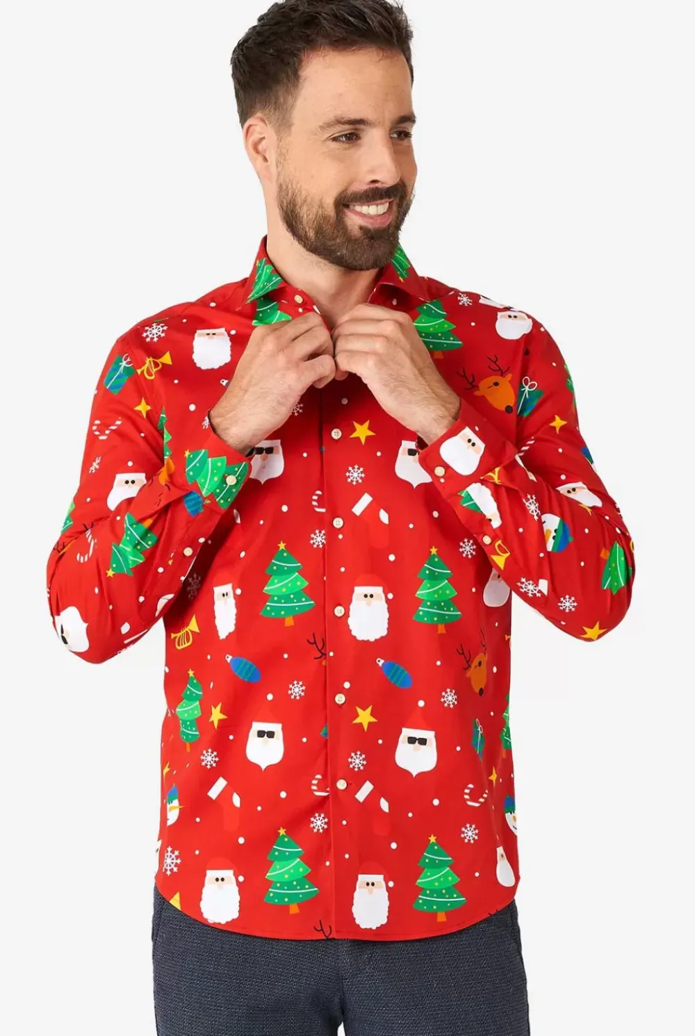 New OppoSuits Festivity Red