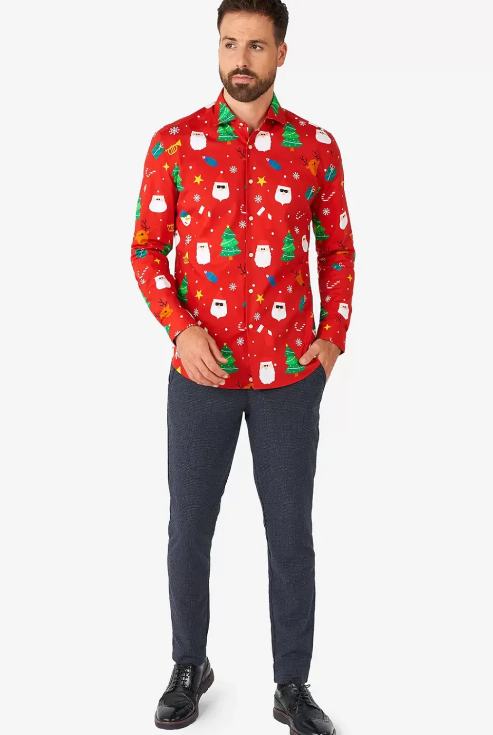 New OppoSuits Festivity Red