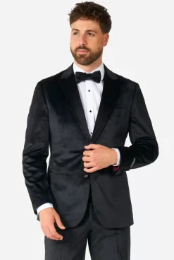 Online OppoSuits Midnight Black Velvet