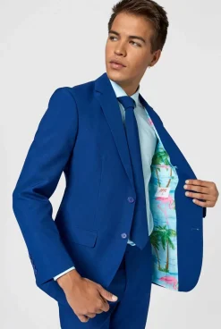 Clearance OppoSuits Navy Royale - Flaminguy Lining