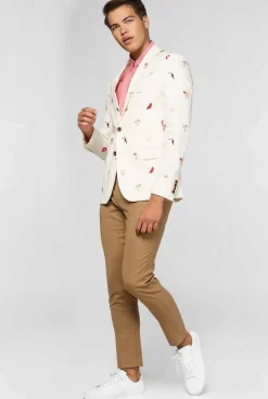 Discount OppoSuits Tropical - Summer Icons - Off White
