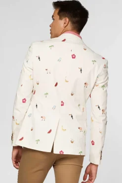 Discount OppoSuits Tropical - Summer Icons - Off White