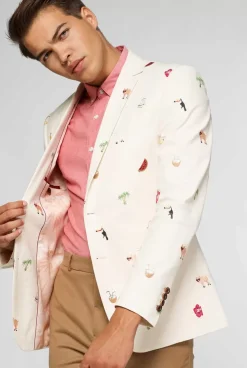 Discount OppoSuits Tropical - Summer Icons - Off White