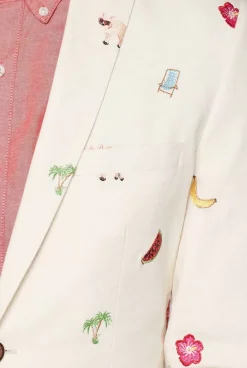 Discount OppoSuits Tropical - Summer Icons - Off White