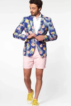 Best OppoSuits Tropical Flowers - Blue