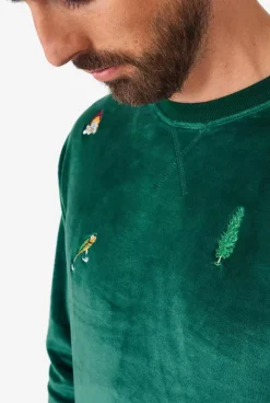 Outlet OppoSuits Velvet Green - Xmas Icons