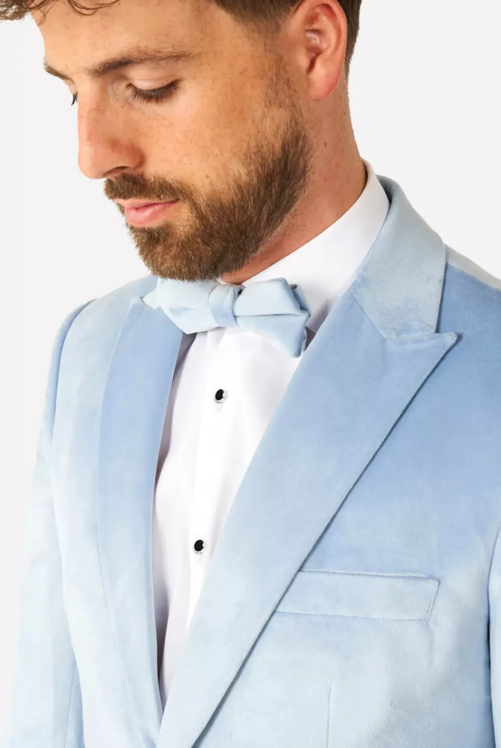 Flash Sale OppoSuits Vintage Blue Velvet