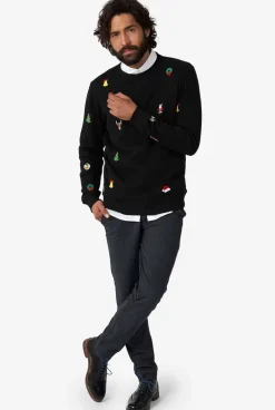 Hot OppoSuits X-Mas Icons - Black