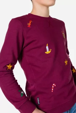 Cheap OppoSuits X-Mas Icons - Burgundy
