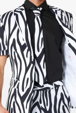 Hot OppoSuits Zazzy Zebra